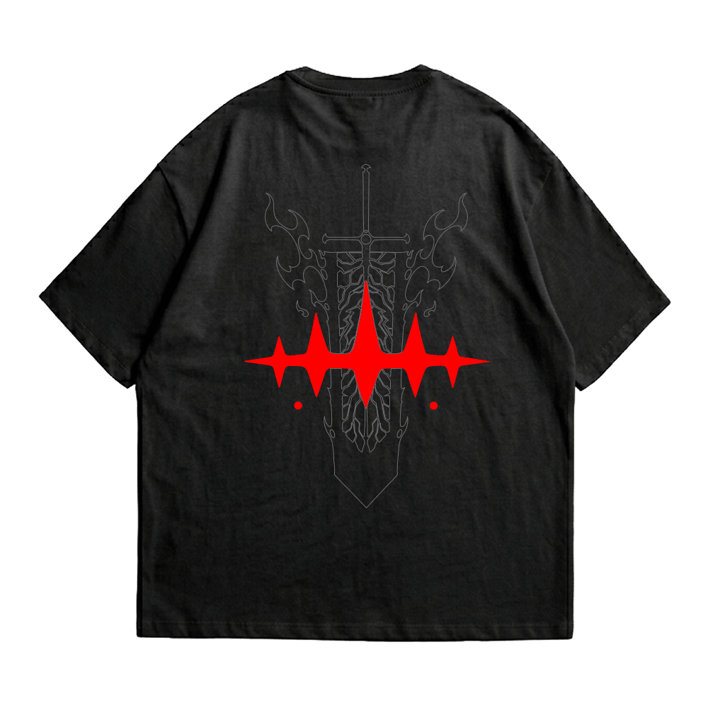 Camiseta Black Clover Asta Pulse Negra