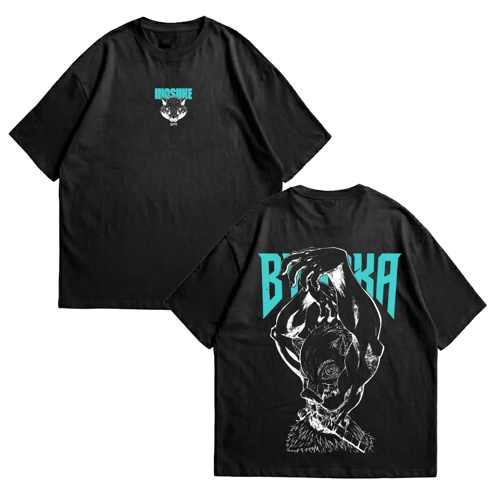 Camiseta Inosuke Hashibira – Beast Rebirth