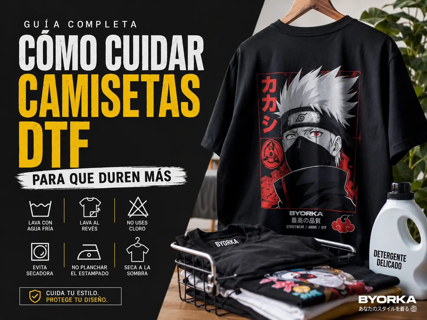 Cuidado de camisetas DTF: 7 tips definitivos